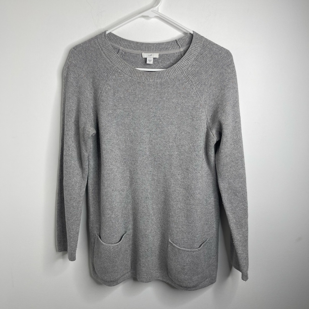 J. Jill Light Gray Sweater size XS